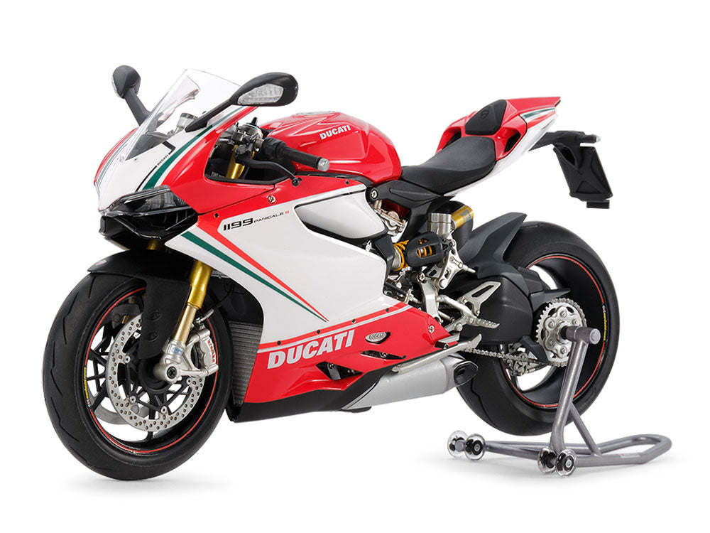 14132 Tamiya 1/12 1199 Panigale S Tricolore Model Kit