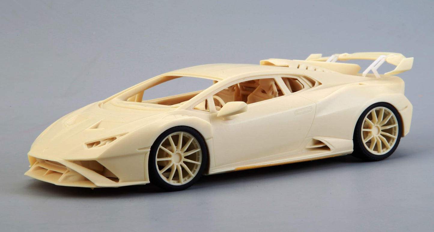 Alpha Model 1/24 - Lamborghini Huracan STO Multimedia Model Kit AM02-0026