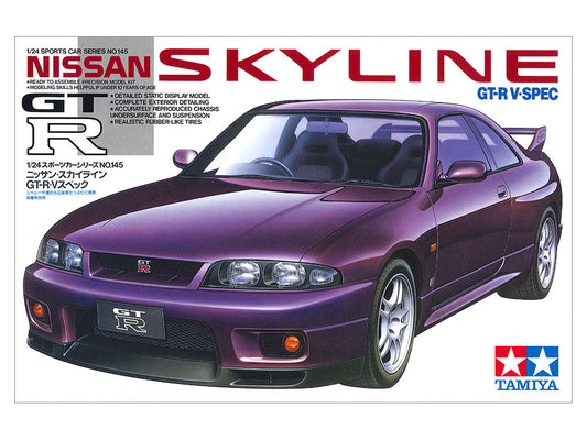 24145 Tamiya 1/24 Nissan Skyline GT-R V Spec Model Kit