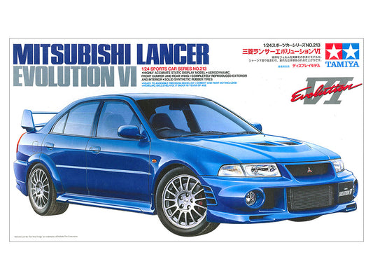 24213 Tamiya 1/24 Lancer Evolution VI Model Kit