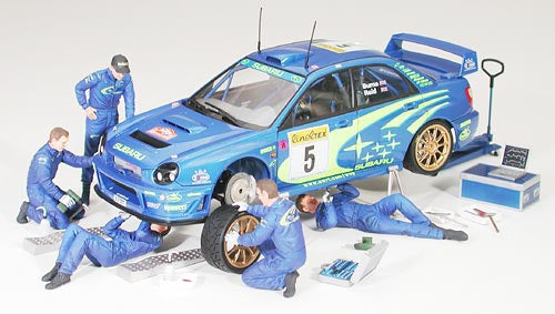 24266 Tamiya 1/24 Rally Mechanics Set