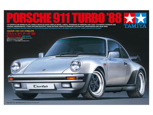 24279 Tamiya 1/24 Porsche 911 Turbo '88 Model Kit