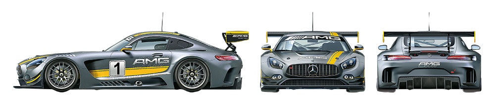 24345 Tamiya 1/24 Mercedes AMG GT3 Model Kit