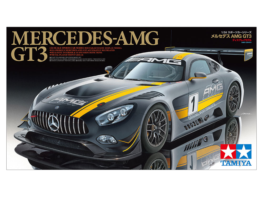 24345 Tamiya 1/24 Mercedes AMG GT3 Model Kit