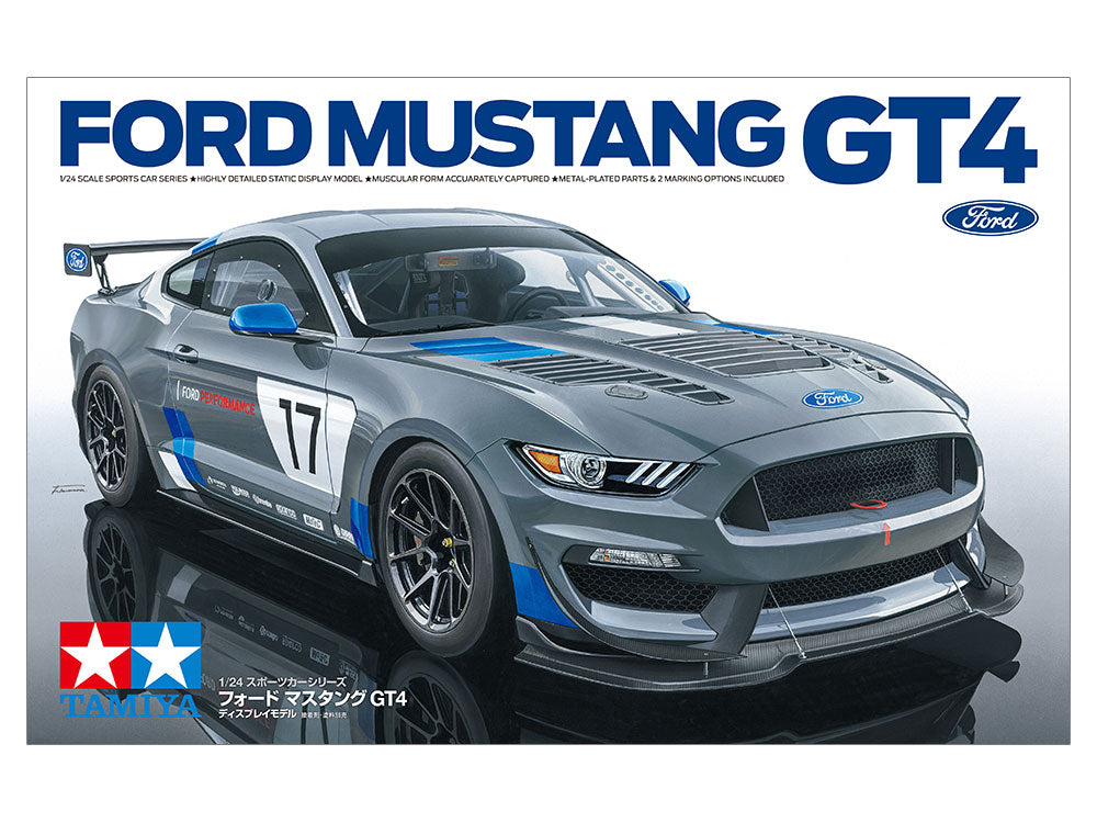 24354 Tamiya 1/24 Ford Mustang GT4 Model Kit