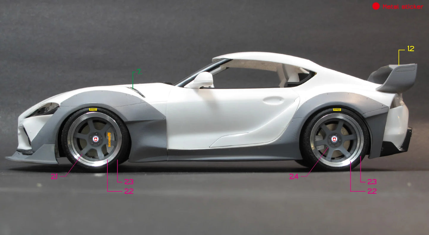 Toyota Supra A90 "SH" Wide Body TransKit