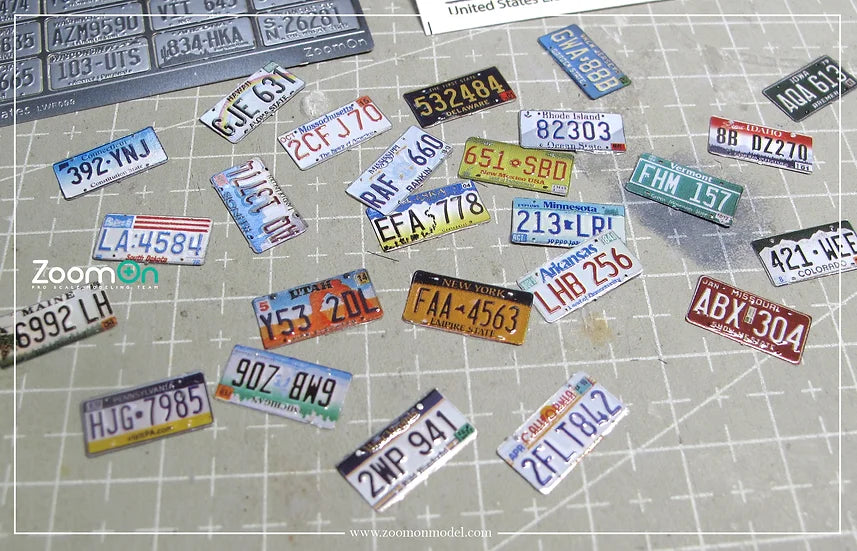 United States License plates