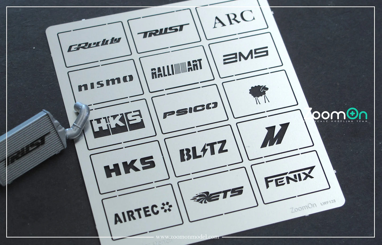 Intercooler Paint stencil