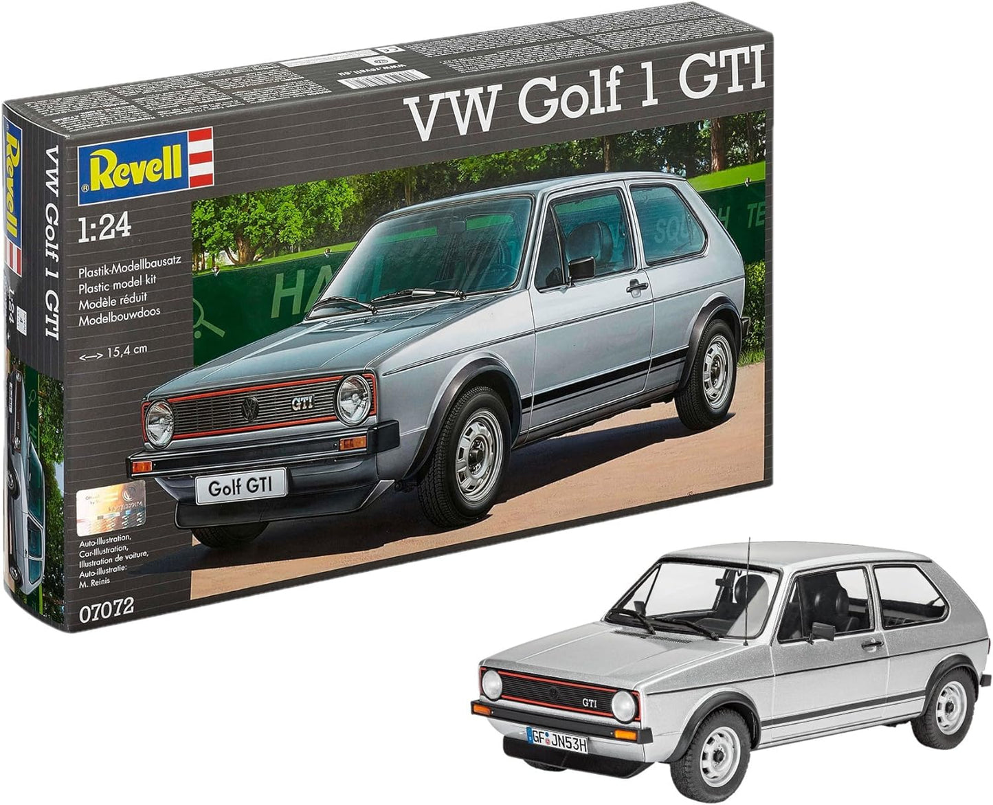 07072 Revell 1/24 - VW Golf Mk1 GTI Model Kit