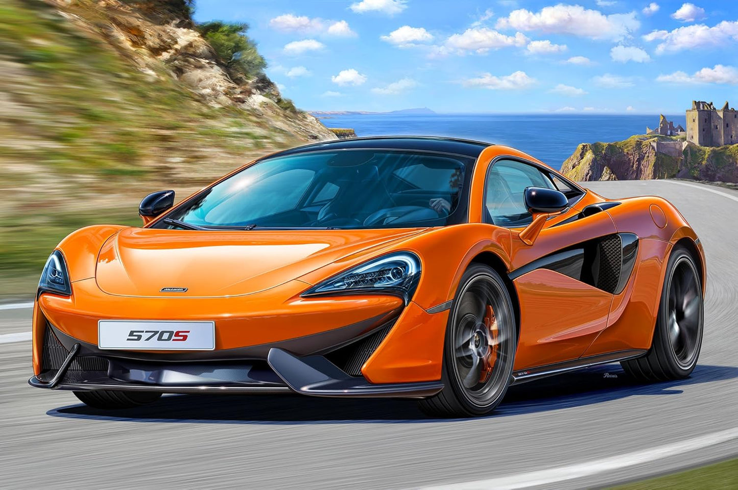 07051 Revell 1/24 - Revell McLaren 570S Model Kit