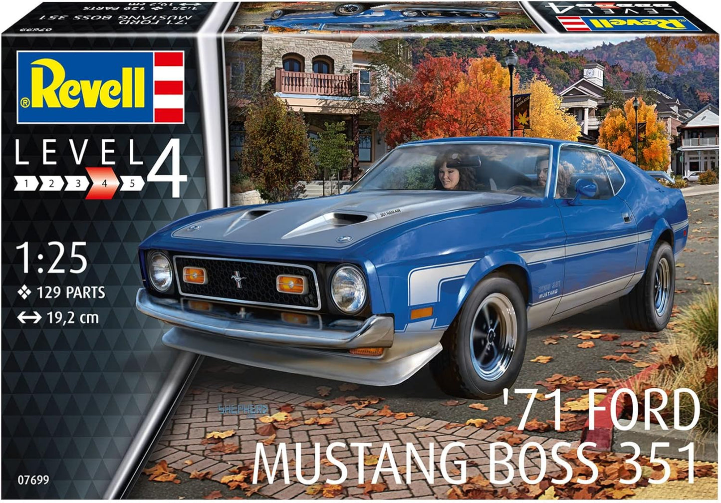 07699 Revell 1:25 - 71 Mustang Boss 351 Model Kit