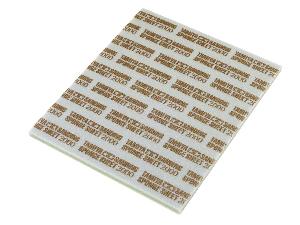 87170 Tamiya Sanding Sponge Sheet 2000 Grit