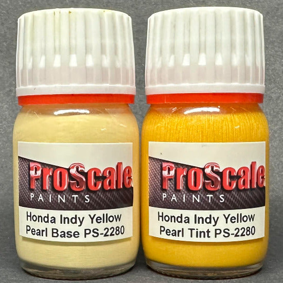 Honda Indy Yellow Pearl 30ml X 2 Proscale Paints