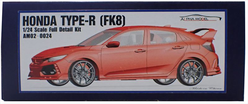 Alpha Model 1/24 - Honda Type-R (FK8) Multimedia Model Kit AM02-0024