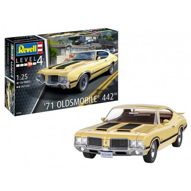 07695 Revell 1:25 - 71 Oldsmobile 442 Model Kit