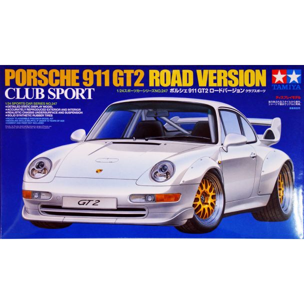 24247 Tamiya 1/24 Porsche 911 GT2 (Road Version) Model Kit