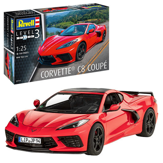 07714 Revell 1:25 - Corvette C8 Coupe Model Kit