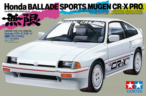 24045 Tamiya 1/24 Honda BS Mugen CR-X PRO Model Kit